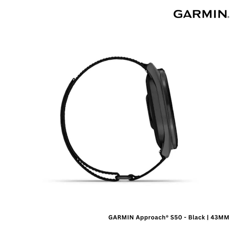 GARMIN - Approach® S50 Smart Watch (43mm) - Black