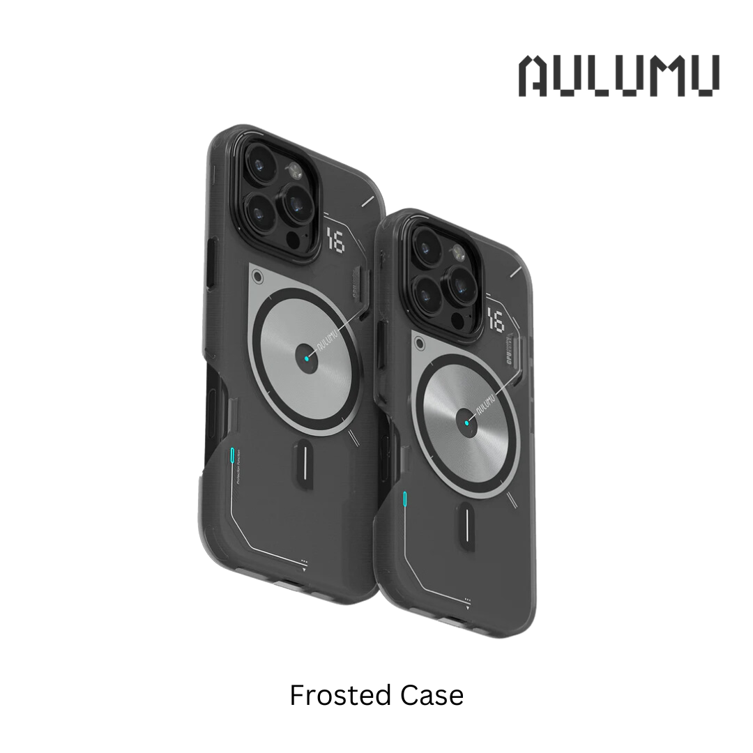 iPhone 16 Pro Max >> AULUMU A16 Frosted Case - Translucent Gray