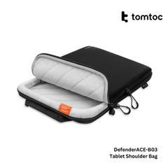 Tomtoc - DefenderACE-B03 Tablet Shoulder Bag ( 12.9 Inch ) - Black