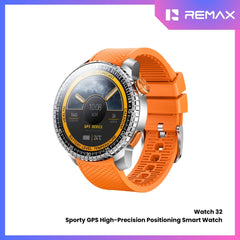 REMAX - Watch 32 Sporty GPS high-precision Positioning Smart Watch - Orange