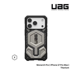 UAG - Monarch Pro Case For iPhone 17 Pro Max - Titanium