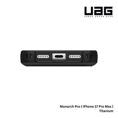 UAG - Monarch Pro Case For iPhone 17 Pro Max - Titanium