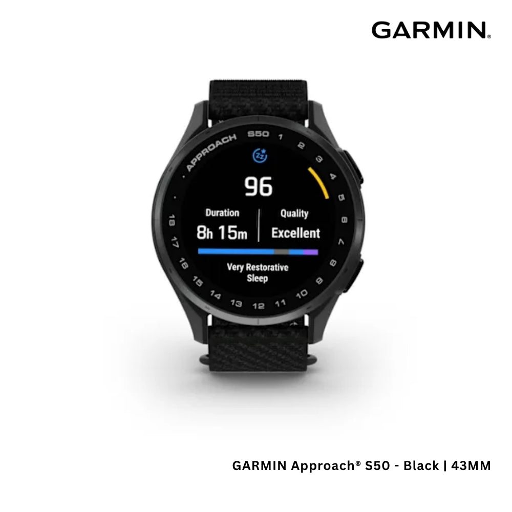 GARMIN - Approach® S50 Smart Watch (43mm) - Black