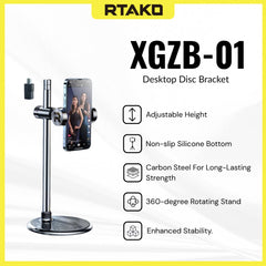 RTAKO - XGZB-01 Desktop Disc Bracket - Black