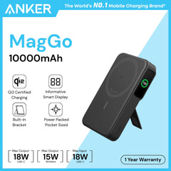 ANKER - MagGo 10000mah Magsafe Power Bank (35W) - Black