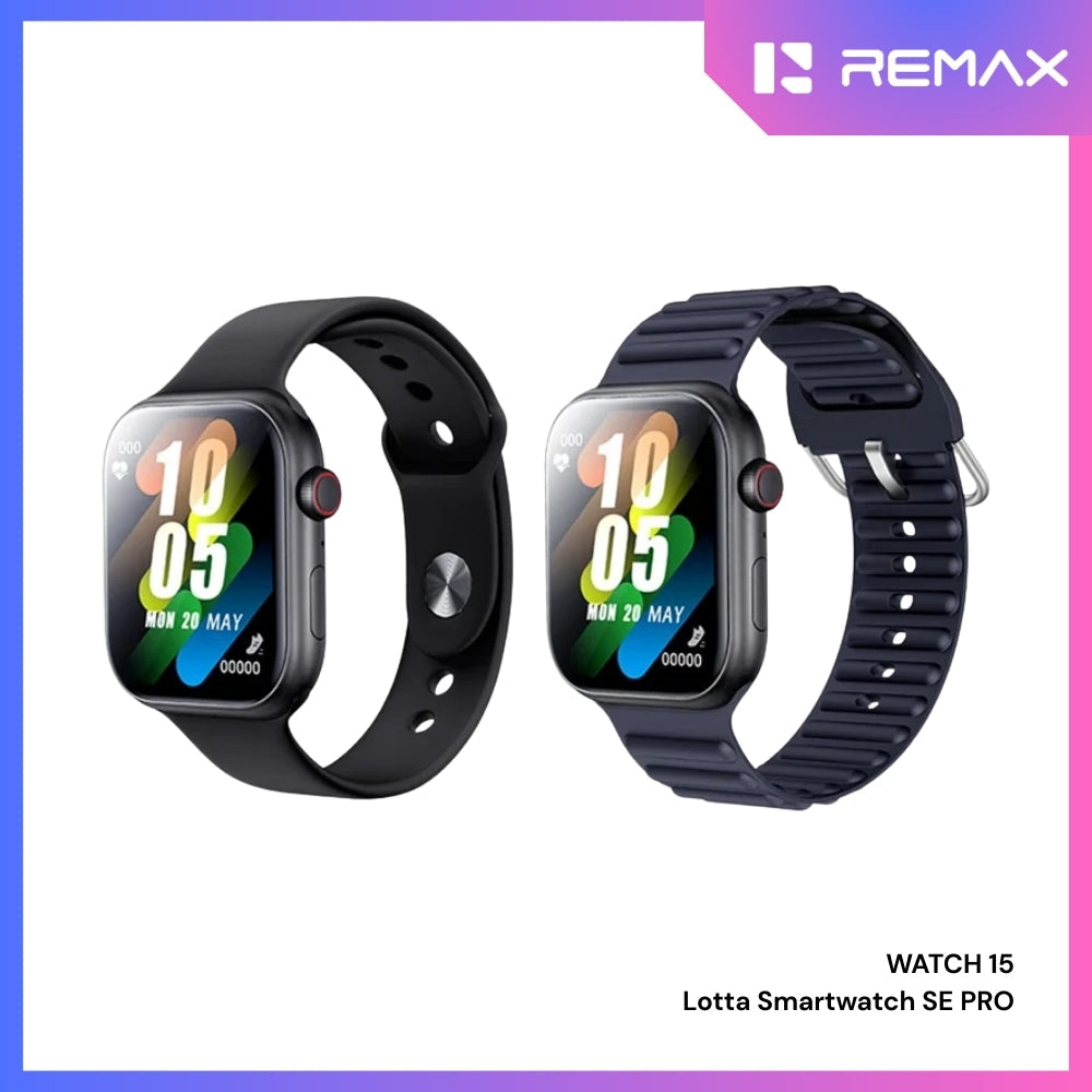 REMAX - Watch 15 SE Pro Lotta Smartwatch - Black