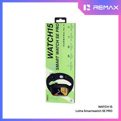 REMAX - Watch 15 SE Pro Lotta Smartwatch - Black