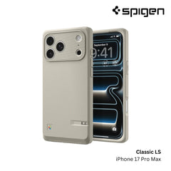Spigen - Classic LS Magsafe Case For iPhone 17 Pro Max - Stone