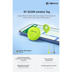 REMAX - RT-G2308 Wireless Tag - Grey