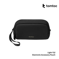 TOMTOC - Light-T12 Essential Tech Organizer ( M / 1.8L ) - Black