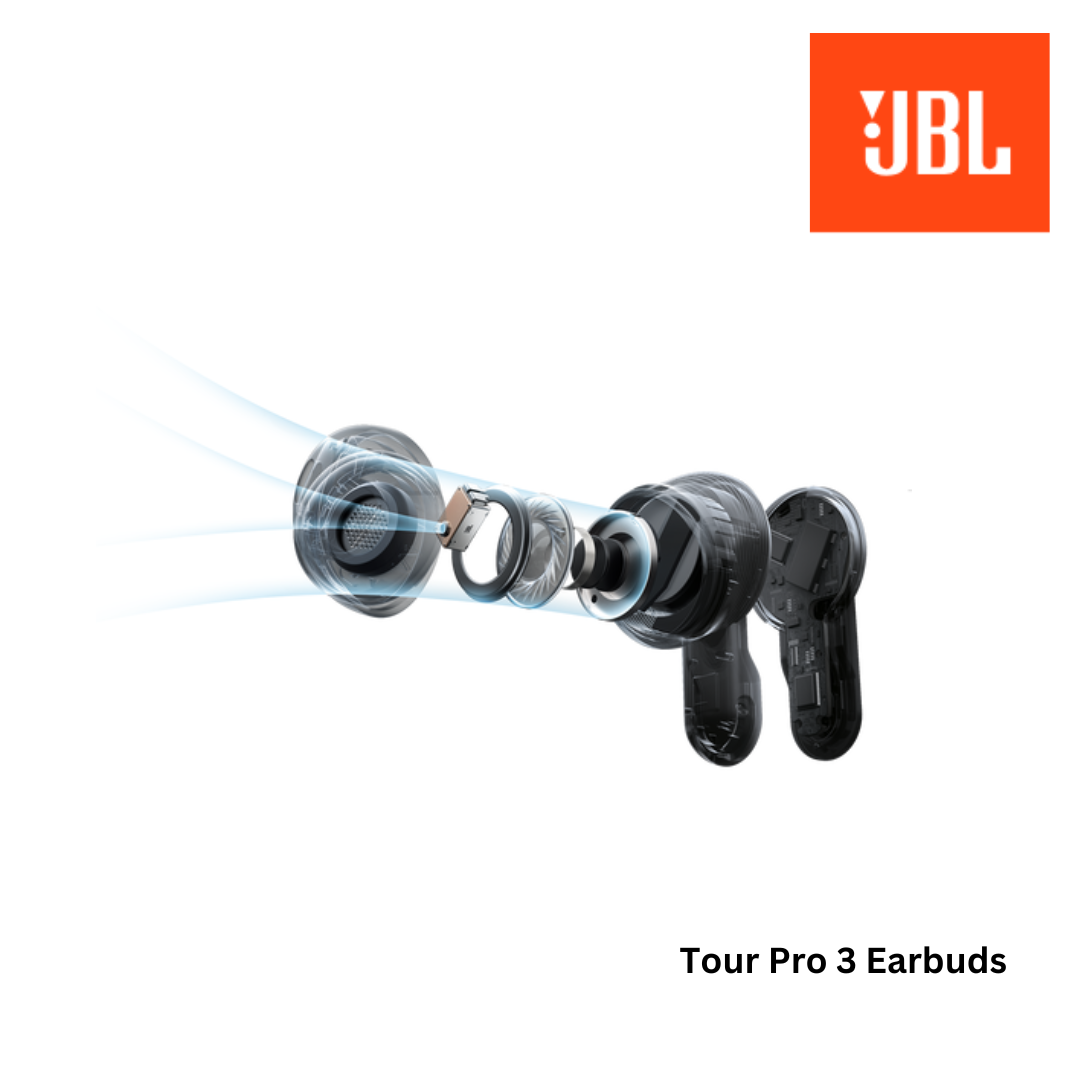 JBL Tour Pro 3 Wireless Bluetooth Earbuds (TMW)