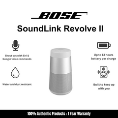 Bose Soundlink Revolve II Bluetooth Speaker Silver