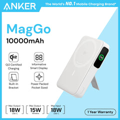 ANKER - MagGo 10000mah Magsafe Power Bank (35W) - White