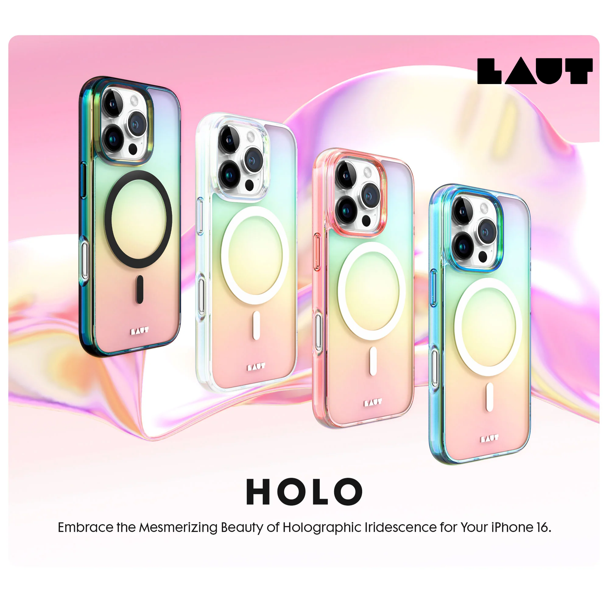 LAUT HOLO case for iPhone 16 Pro