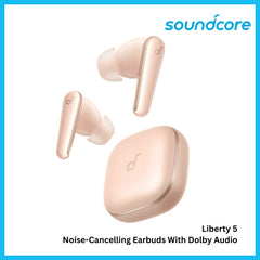 ANKER - SOUNDCORE Liberty 5 Noise-Cancelling Bluetooth Earbuds - Gold
