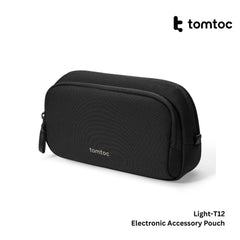 TOMTOC - Light-T12 Essential Tech Organizer ( M / 1.8L ) - Black
