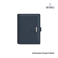 WIWU - Ambassdor Passport Wallet - Blue