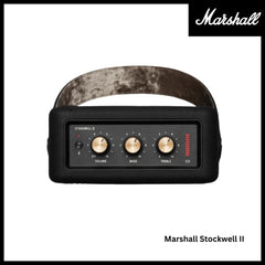 Marshall Stockwell 2 Portable Bluetooth Speaker - Black & Brass