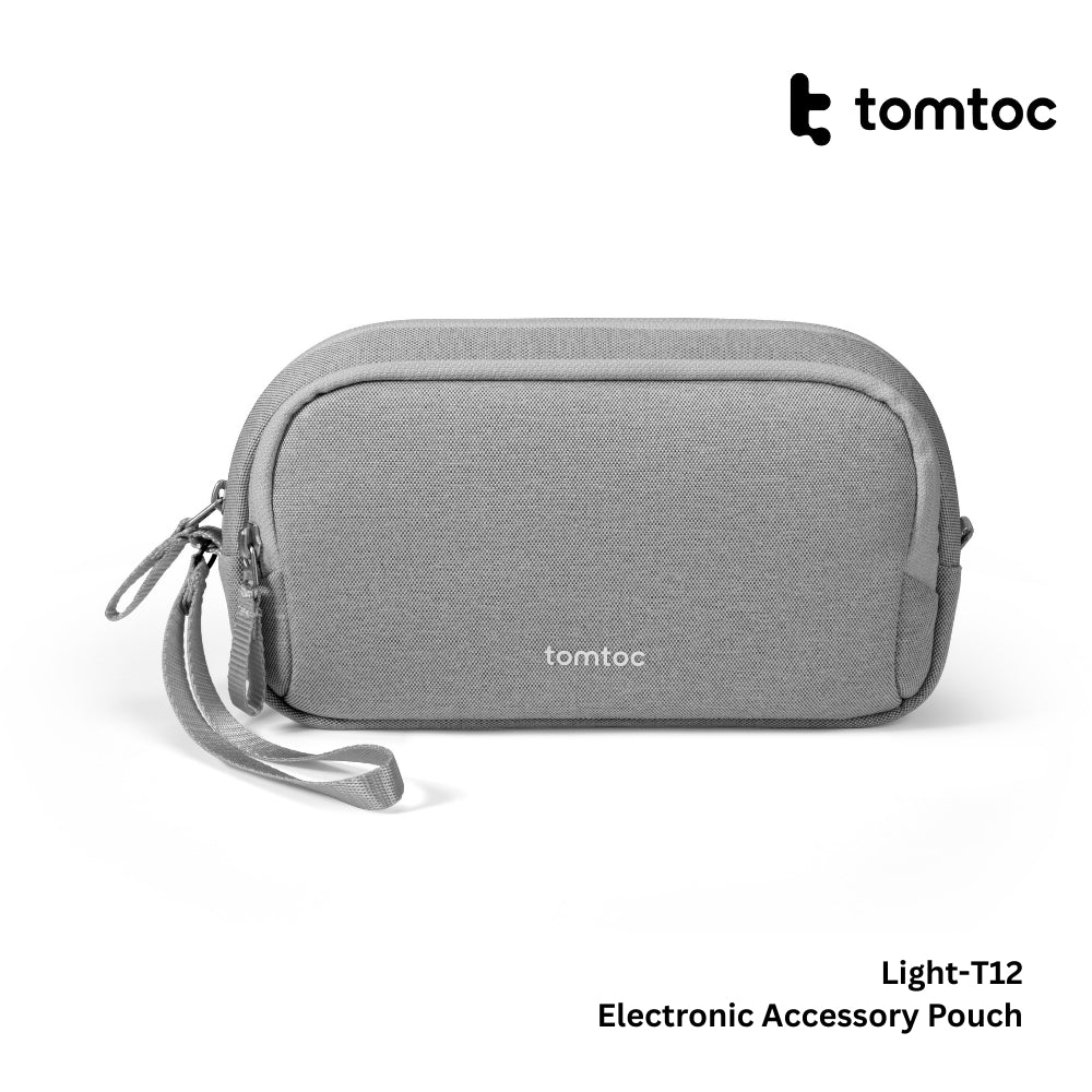 TOMTOC - Light-T12 Essential Tech Organizer ( M / 1.8L ) - Grey