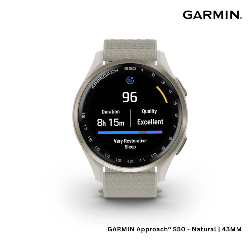 GARMIN - Approach® S50 Smart Watch (43mm) - Natural