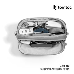 TOMTOC - Light-T12 Essential Tech Organizer ( M / 1.8L ) - Grey