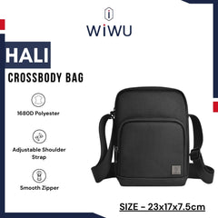 WIWU - Hali Crossbody Bag - Black