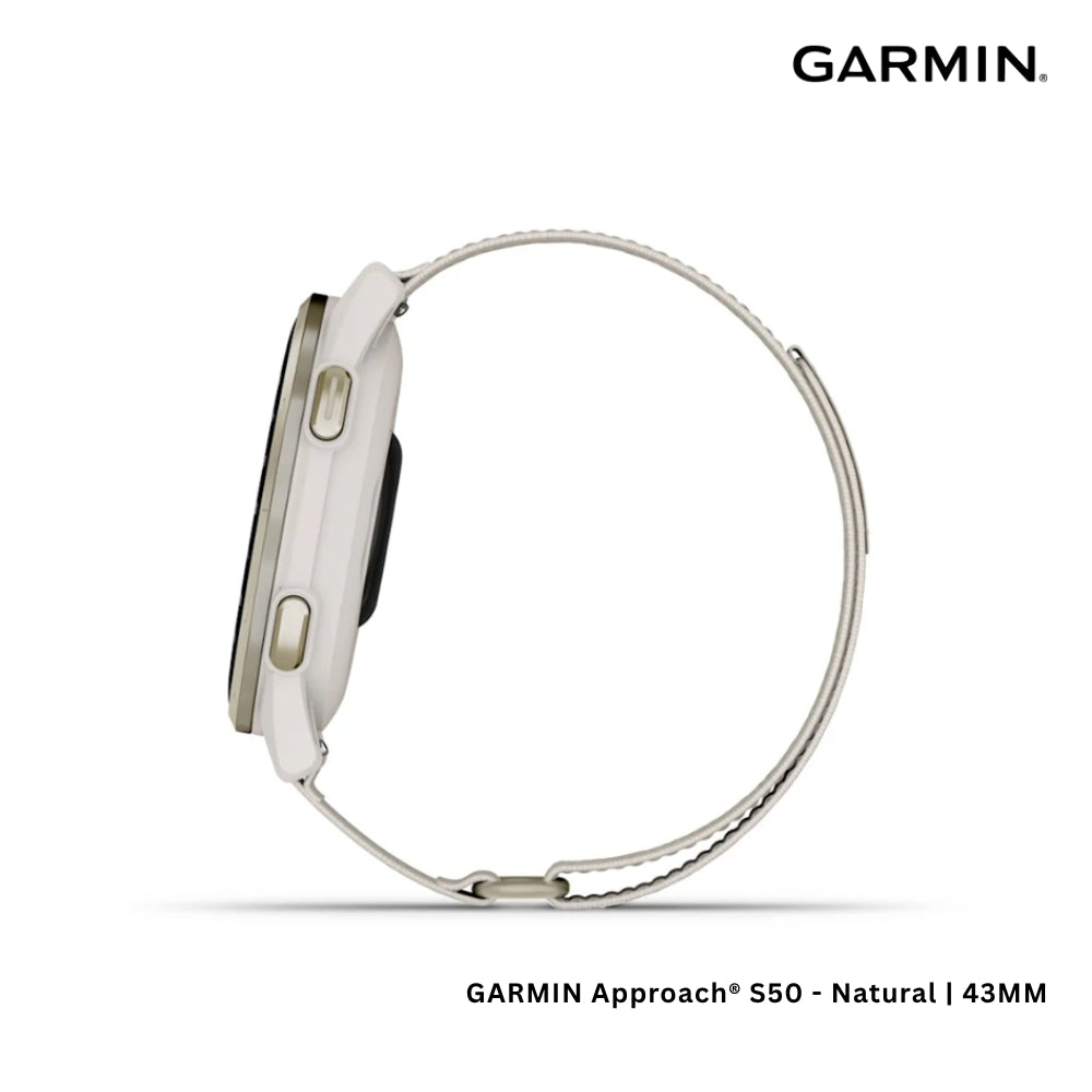 GARMIN - Approach® S50 Smart Watch (43mm) - Natural