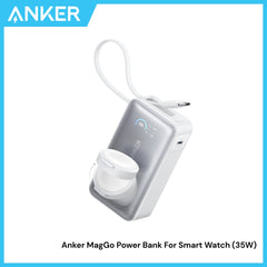 ANKER - MagGo 10000mAh Power Bank For Smart Watch (35W) - White