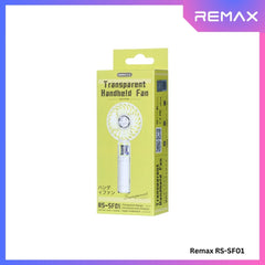 REMAX RS-SF01 Transparent Handheld Fan - Clear
