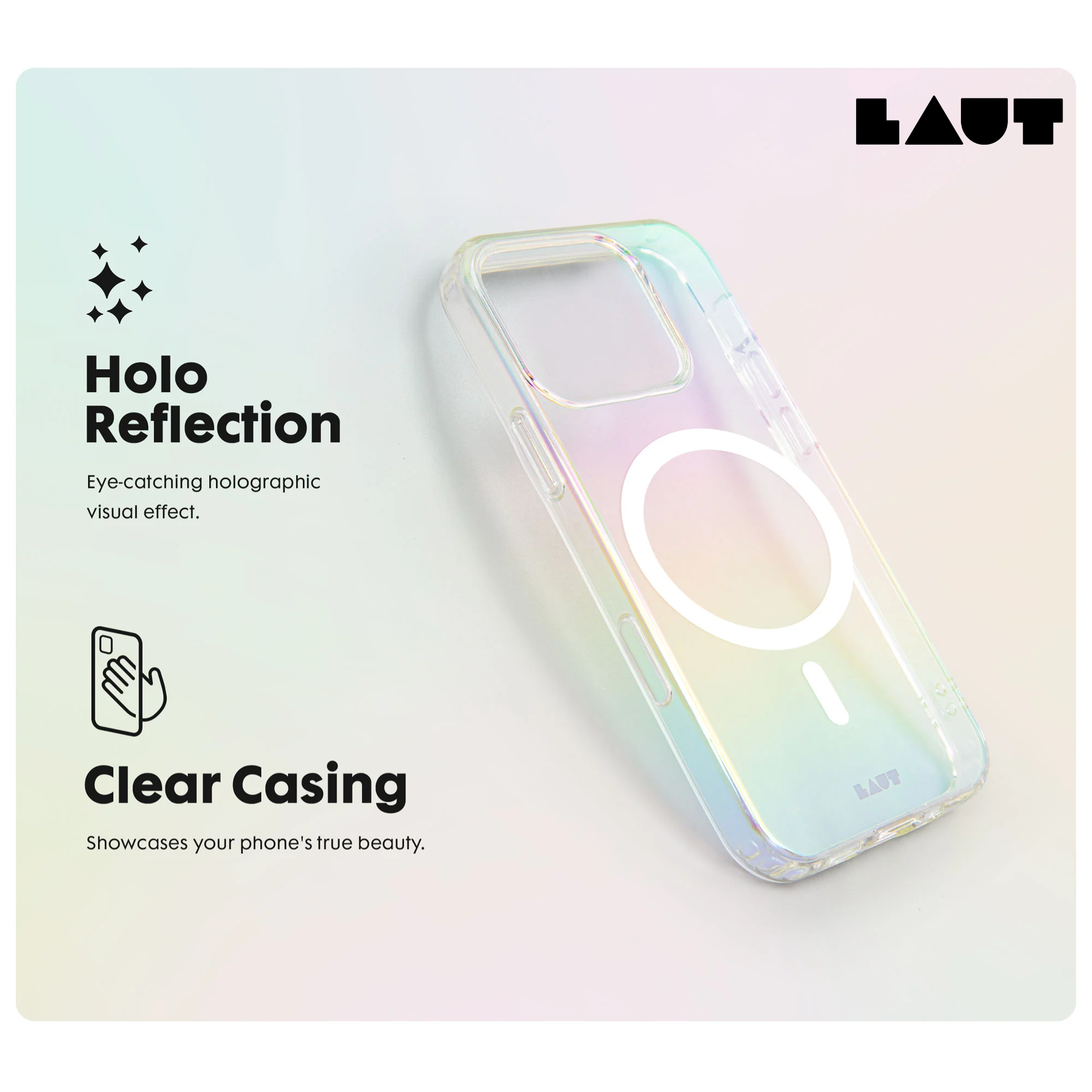 LAUT HOLO case for iPhone 16 Pro