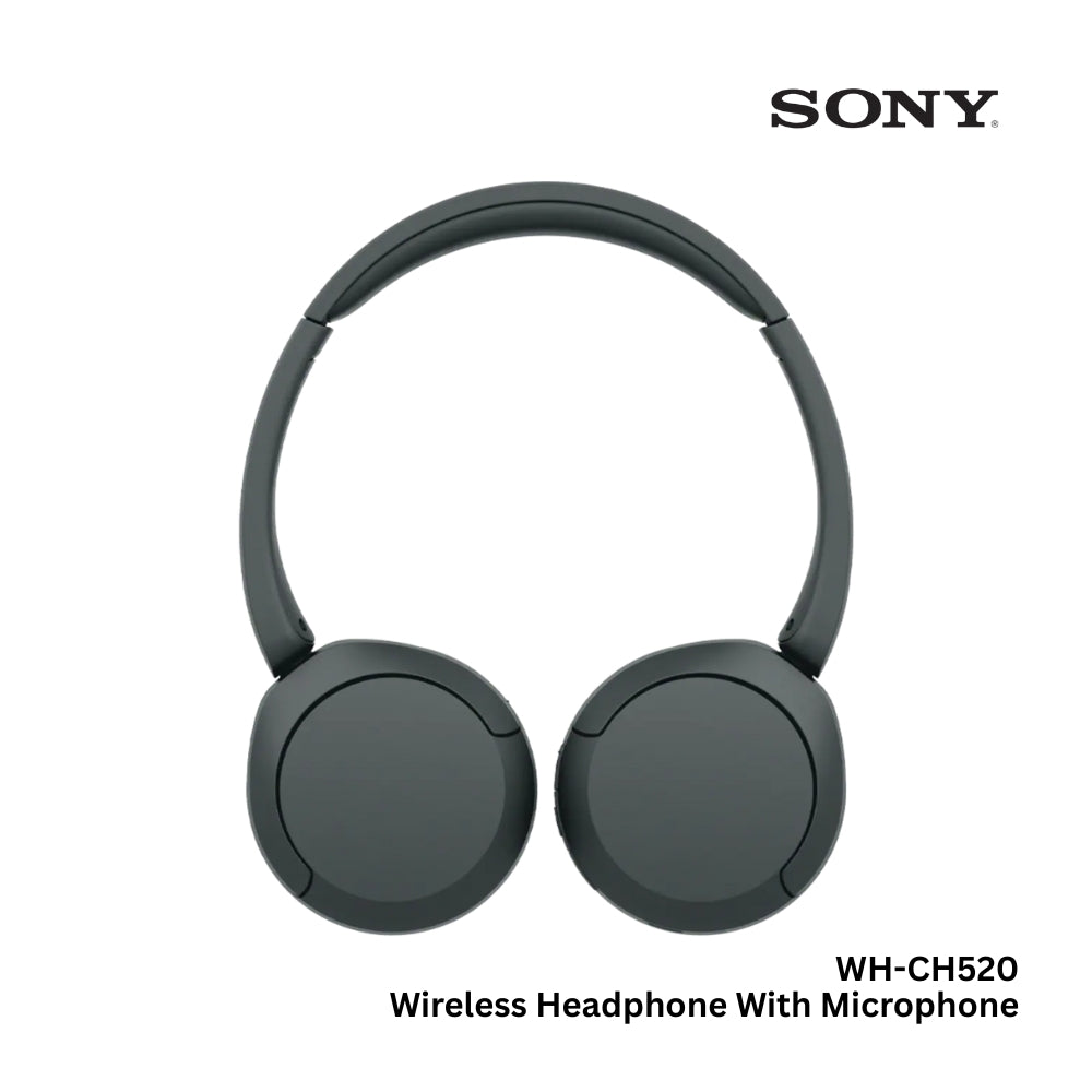 SONY - WH-CH520 Wireless Headphone With Microphone - Black