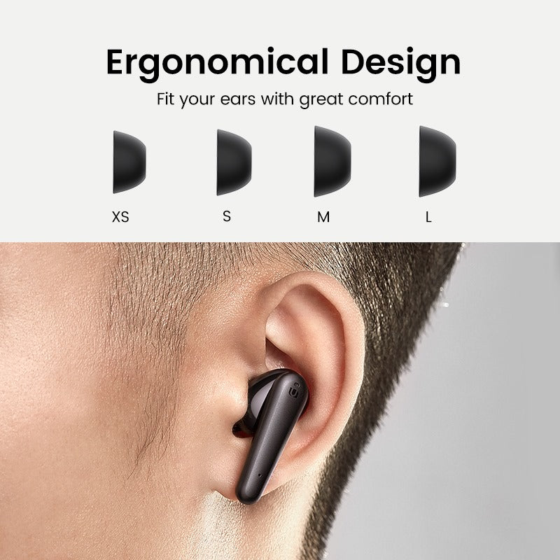 Ugreen WS111 HITUNE T1 4mic True Wireless Earbud - Black