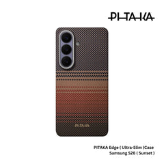 PITAKA - Ultra-Slim (Edge) Case For Samsung S26 - Sunset