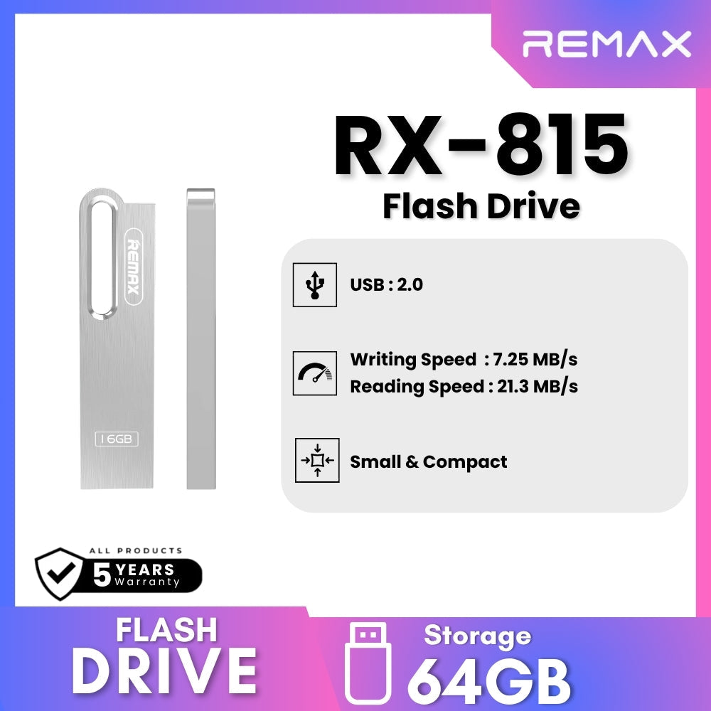REMAX - RX-815 USB 2.0 Flash Drive - 64GB