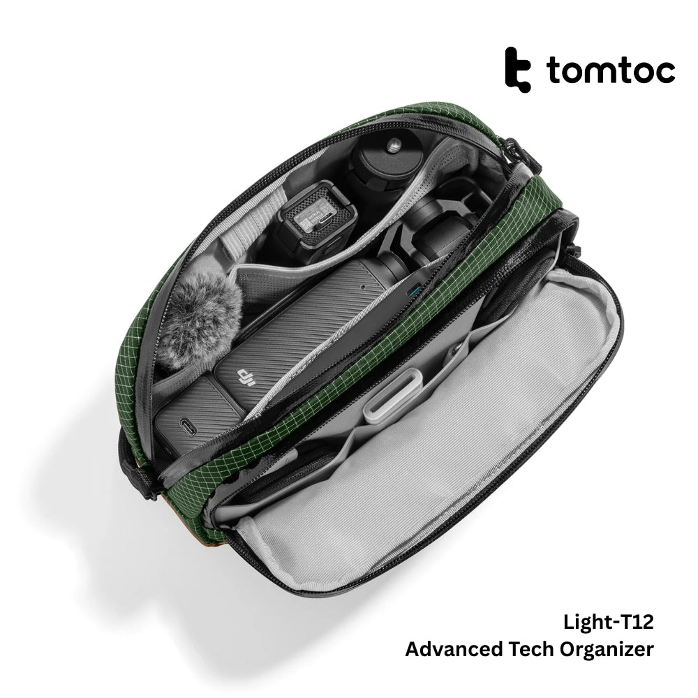 TOMTOC - Light-T12 Advanced Tech Organizer ( M / 1.8L ) - Green