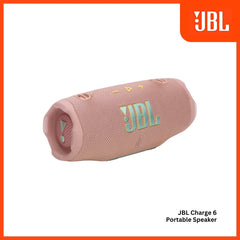 JBL - Charge 6 Portable Speaker (45W) - Pink