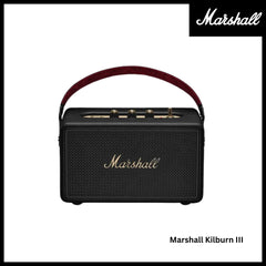 Marshall - Kilburn 3 Bluetooth Speaker - Black & Bass