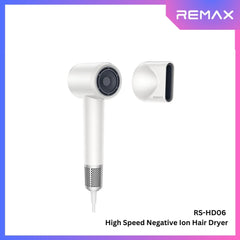 REMAX - RS-HD06 High Speed Negative ION Hair Dryer (3M) - White