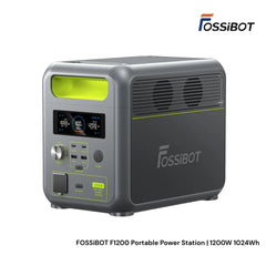 FOSSiBOT - F1200 Portable Power Station ( 1,200W 1,024Wh ) - Green