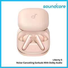 ANKER - SOUNDCORE Liberty 5 Noise-Cancelling Bluetooth Earbuds - Gold