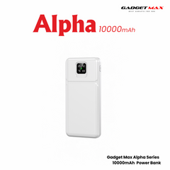 GADGET MAX GB101 Alpha Series 10000mAh Power Bank - White