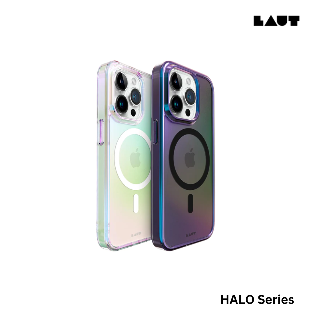 LAUT iPhone 15 Pro Max HALO Series Case(Halo Pearl)