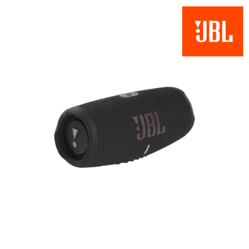 JBL Charge 5 Portable Waterproof Speaker with Powerbank - Black