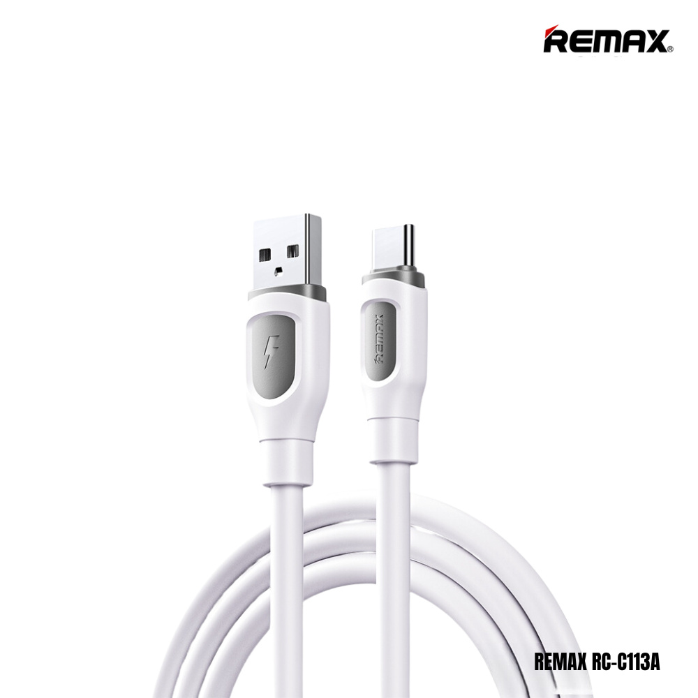 REMAX RC-C113A RUINAY Series Fast Charging Data Cable - White