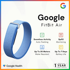 Google - FitBit Air - Blue