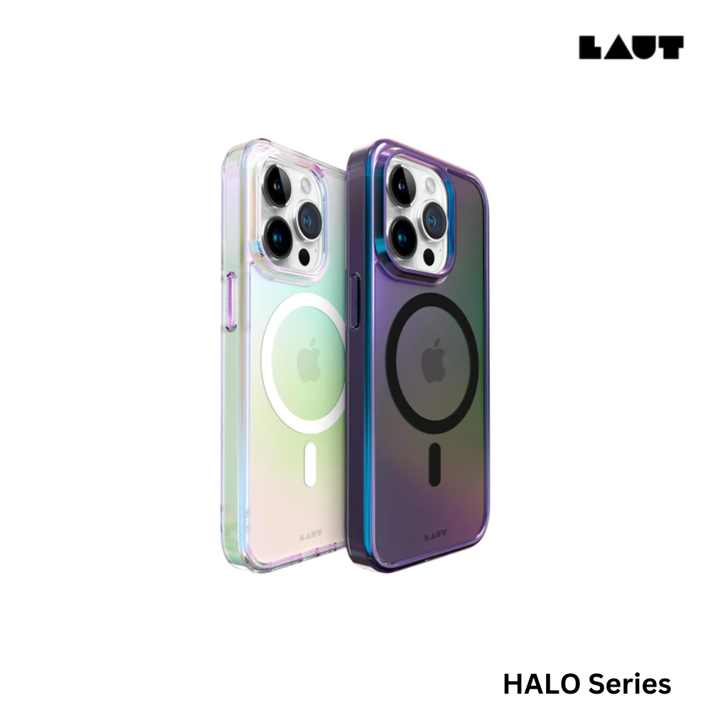 LAUT iPhone 15 Pro HALO Series Case(Halo Pearl)