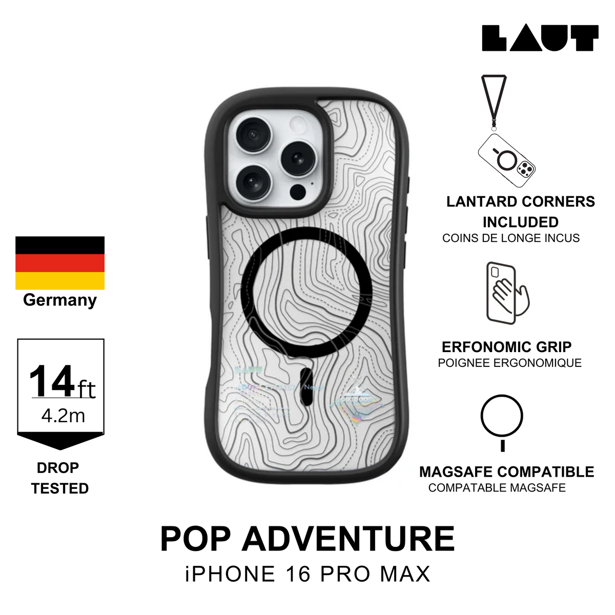 LAUT POP ADVENTURE iPhone 16 Pro Max