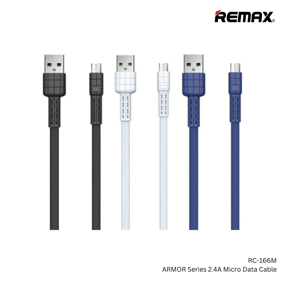 REMAX RC-166M Armor Series 2.4A USB To Micro Data Cable