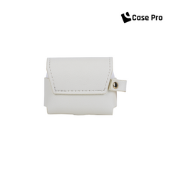 Case Pro (3rd Generation) Airpods Pro Leather Case-White