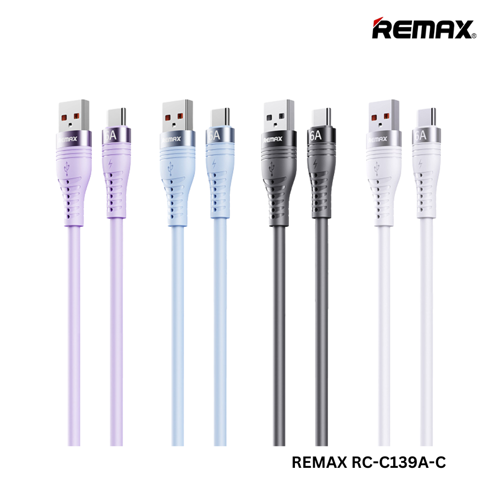 REMAX RC-C138A Bintrai Series 6A All-Compatible Fast Charging Data Cable For Type-C (1.2M)(66W)